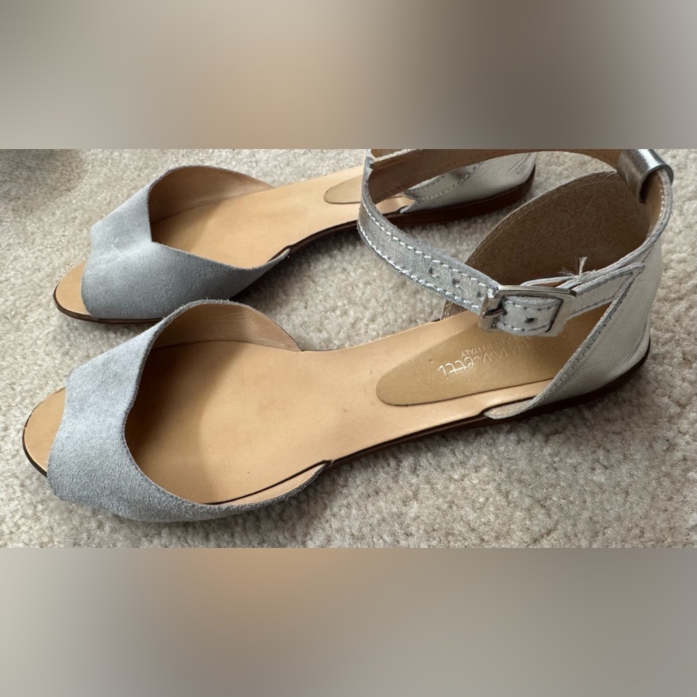 A. Gianetti Italian Leather Flat Sandal - Picture 3 of 7